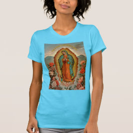 vår fru av guadalupe t-shirt
