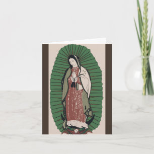Vår Fru av Guadalupe Tack Kort