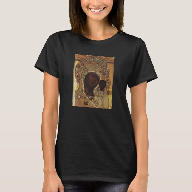 Vår Fru av Kazan T Shirt (Framsida)