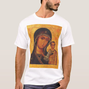 Vår Fru av Kazans ortodoxa ikon T Shirt