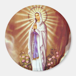 Vår Fru av Lourdes Magnet