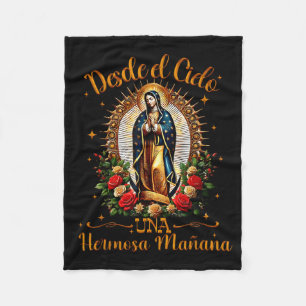 Vår Fru Virgen De Guadalupe Sankta Jungfru Maria N Fleecefilt