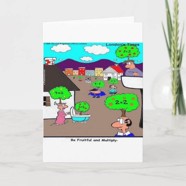 Var fruktbar och mångsidig kort (Framsida)