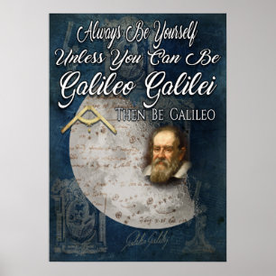 Var Galileo Galilei Poster