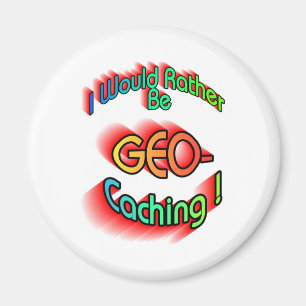 Var ganska Geocaching Magnet