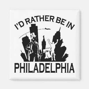Var ganska i Philadelphia Magnet