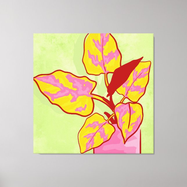 Vår Garden Canvastryck (Framsida)