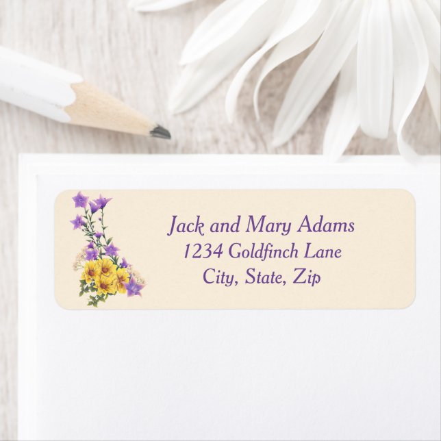 Vår Garden Collection Cream Returadress Etikett (Insitu)