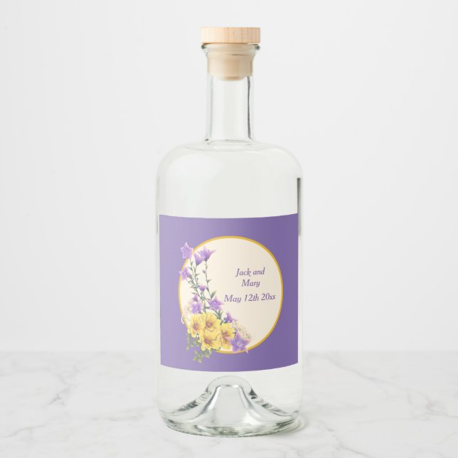 Vår Garden Collection Cream Spritflaskor Etikett (Framsida)