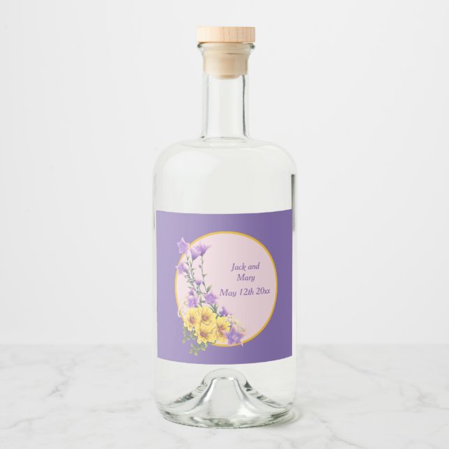 Vår Garden Collection Spritflaskor Etikett (Framsida)