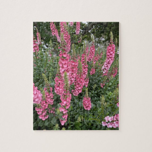 Vår Garden Flowers Pussel (Vertikal)