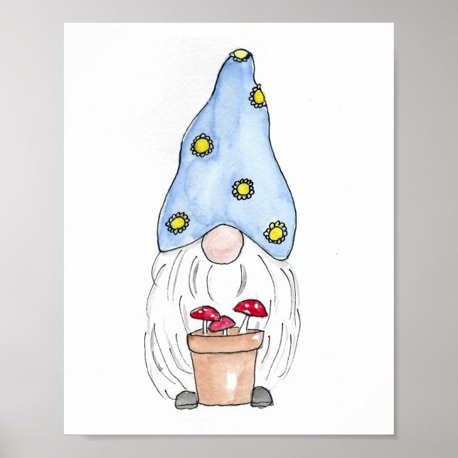 Vår Garden Gnome Poster (Framsidan)