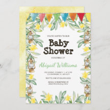 Vår Garden Greenery Baby Shower