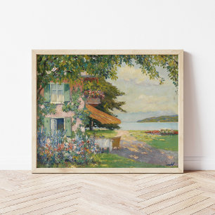 Vår Garden i Starnberg Edward Cucuel Poster
