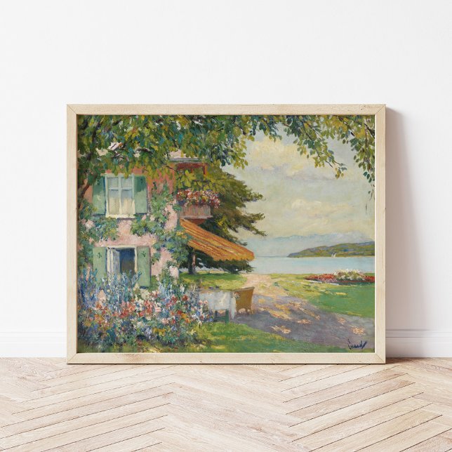 Vår Garden i Starnberg | Edward Cucuel Poster (Skapare uppladdad)