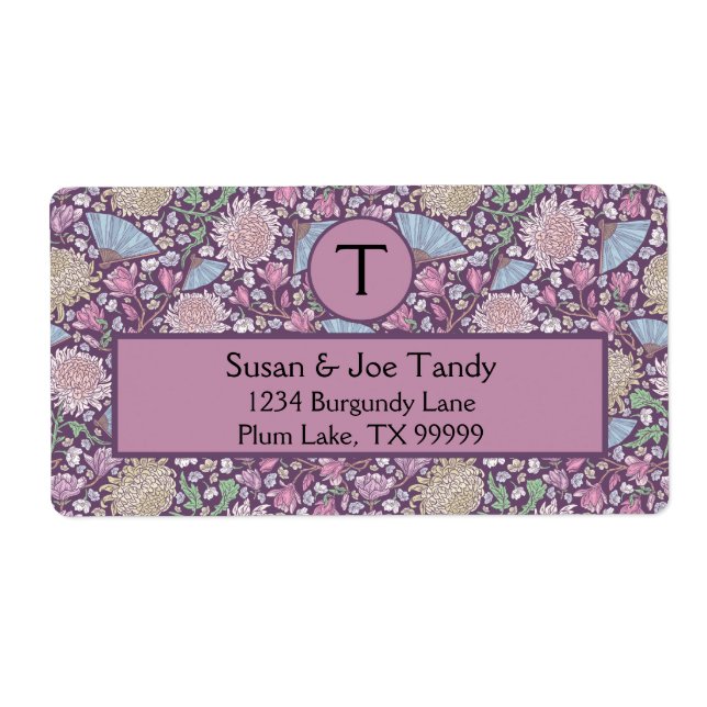 Vår Garden Mors dag Chrysanthemum Morsa Japan Fraktsedel (Framsidan)