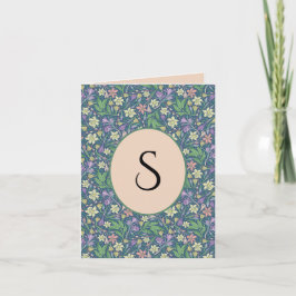 Vår Garden Mors dag Daffodils Crocuses Anteckningskort