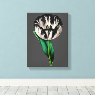Vår Garden Tulip Flowers Canvastryck
