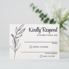 Vår Garden Wedding OSA Kort