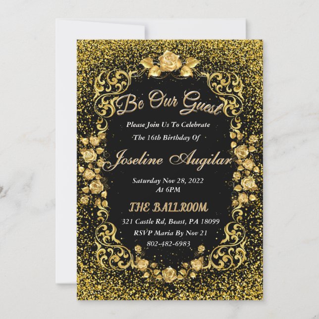 Vår gäst inbjudan (Framsida)