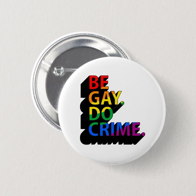 VAR GAY GÖR BROTT KNAPP (Framsida & baksida)
