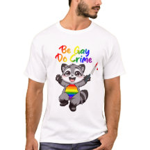 Var Gay Gör Brott LGBTQ+ Pride Tvättbjörn
