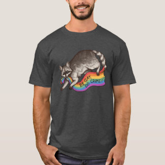 VAR GAY GÖR BROTT Regnbågsflagga Prideflagga Stjäl T Shirt