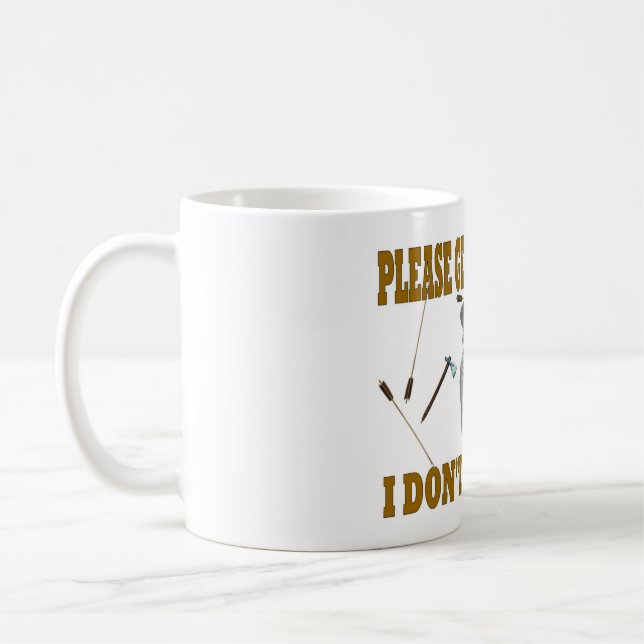 VAR GENERAL CUSTER, JAG GÖR WANNA. KAFFEMUGG (Vänster)