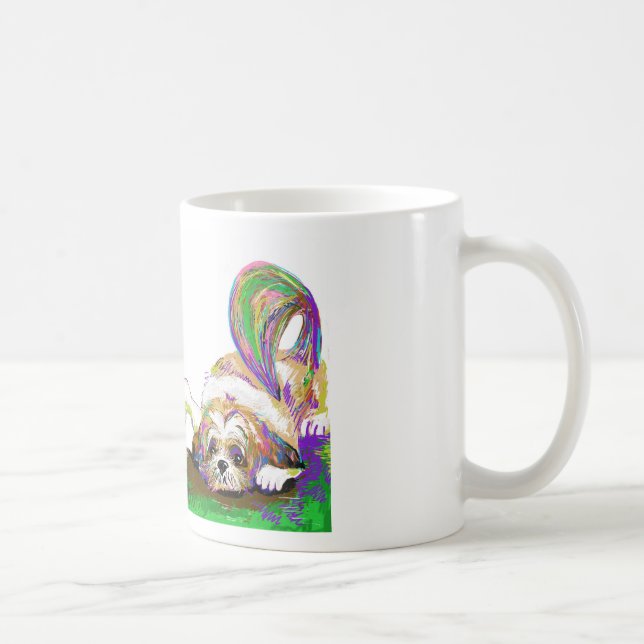 Var gjorde, satte jag min lycka kaffemugg (Höger)