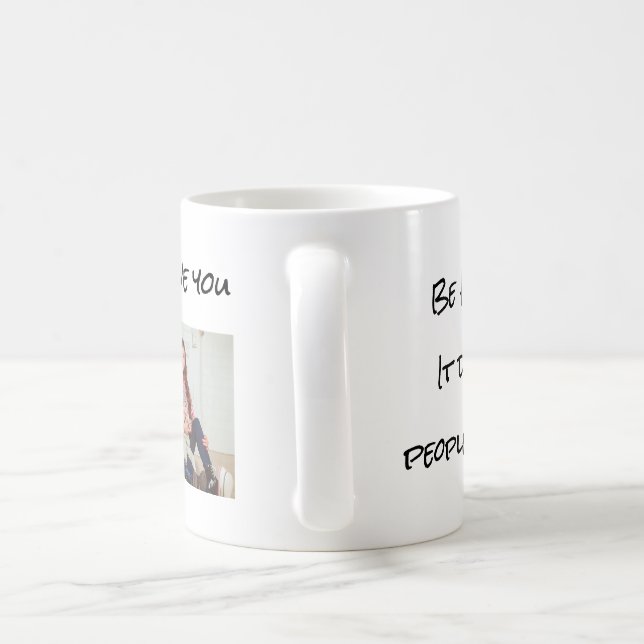 Var Glad Det Driver Människor Galna Vi Älskar Dig  Kaffemugg (Handtag)