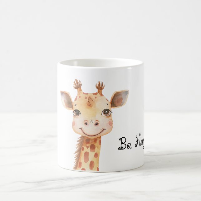 Var Glad Giraff Kaffemugg (Center)