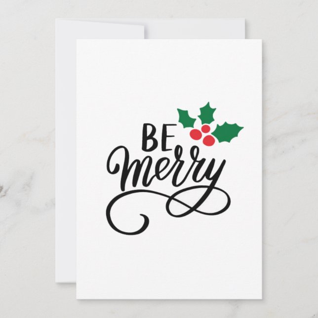 Var Glad  Inbjudningar (Framsida)