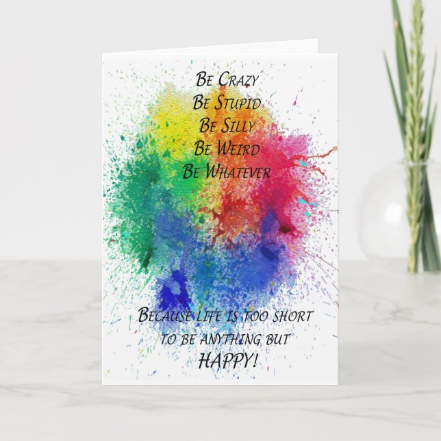 Var Glad Kort (Framsida)