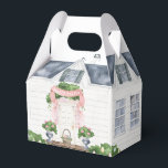 Vår | GLAD PÅSK | House Presentaskar<br><div class="desc">Överraska dina vänner på ditt Påskägg jakt med den här vår-butiken. Den här favoritrutan har en vattenfärgsdörr på framsidan med en påsk basket. Baksidan har ett par fönster med klättring i ro. Färg som används omfattar oliv grönt, rosa, grått och brunt. En rosa banderoll ovanför luckan lyder "Glad påsk", men...</div>