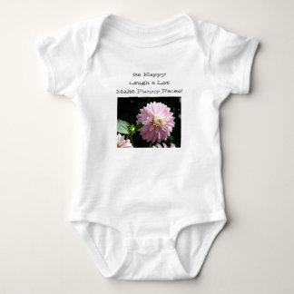 Var Glad! Skratta Mycket! Gör Roliga Ansikten! Beb Tee Shirt