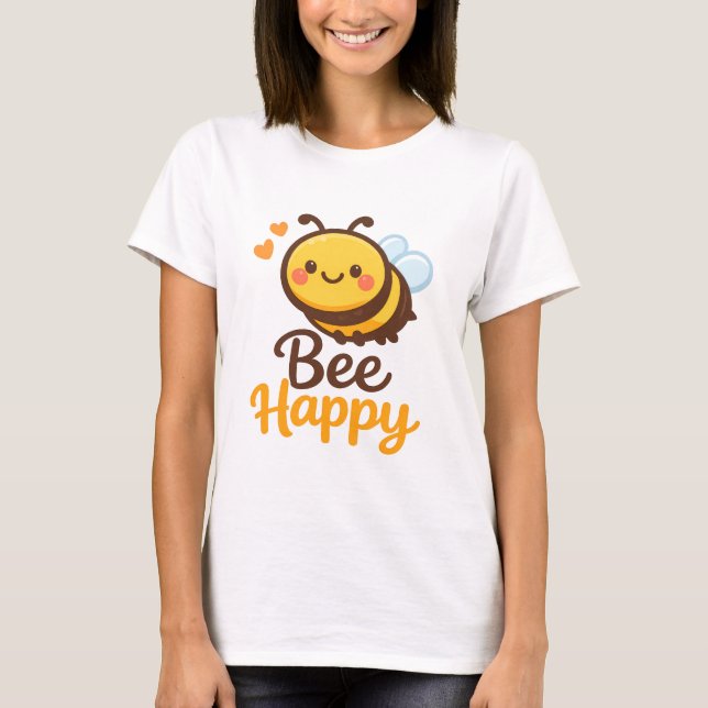 Var Glad T Shirt (Framsida)