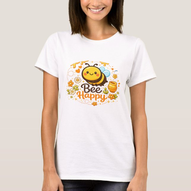 Var Glad T Shirt (Framsida)
