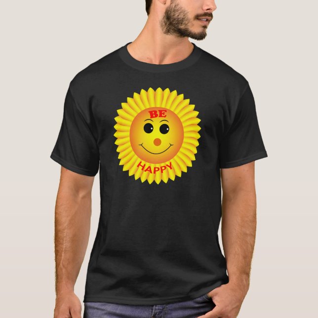 Var Glad Tee Shirt (Framsida)