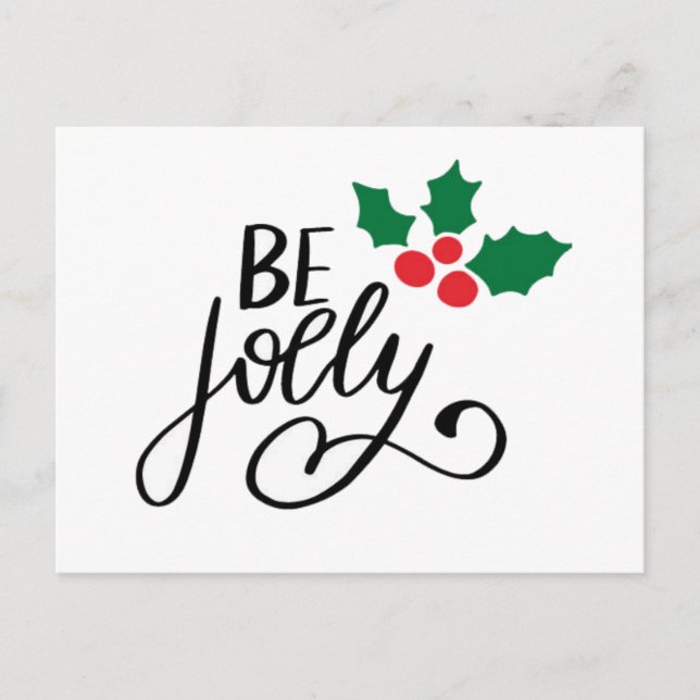 Var glad vykort (Framsida)