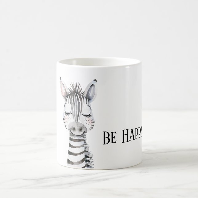 Var Glad Zebra Kaffemugg (Center)