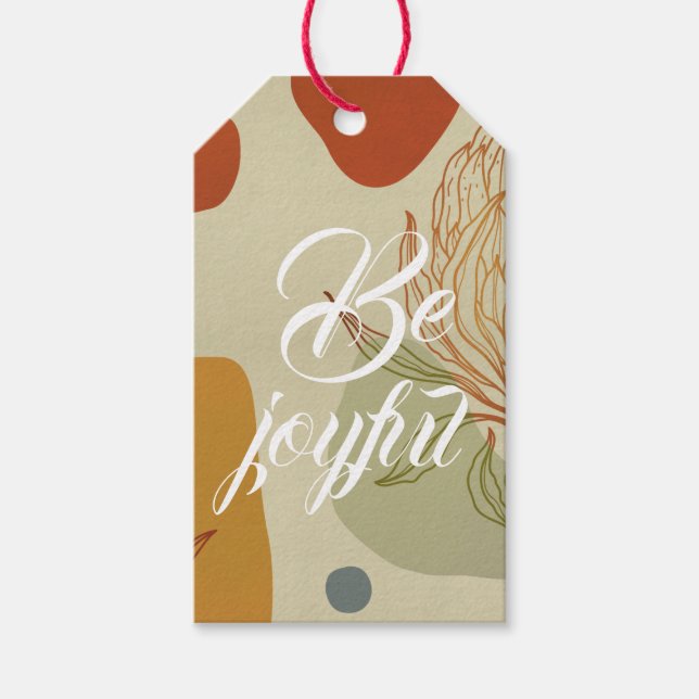 Var Glatt ・ Trendiget Proteinformer för Abstrakt Presentetikett (Framsidan)