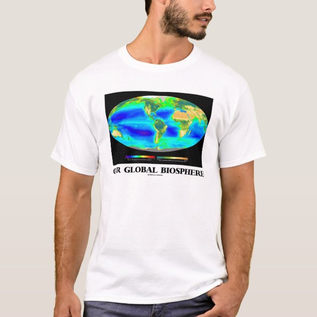Vår globala biosfär (global fotosyntes) tee (Framsida)