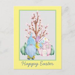 Vår Gnome Home Glad påsk-kort Vykort