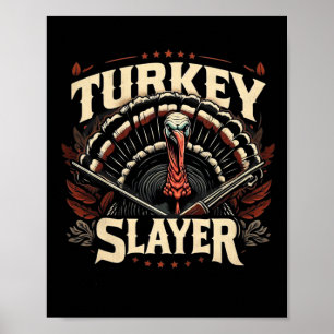 Vår Gobbler Non Camoflauge Turkey Sayer Turkiet Poster