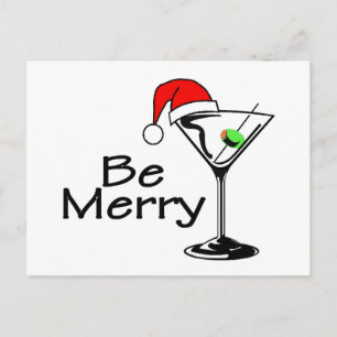 Var god jul Martini Helg Vykort