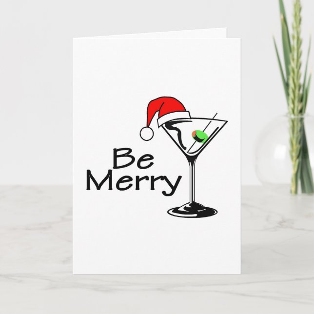 Var god jul Martini Helgkort (Framsida)