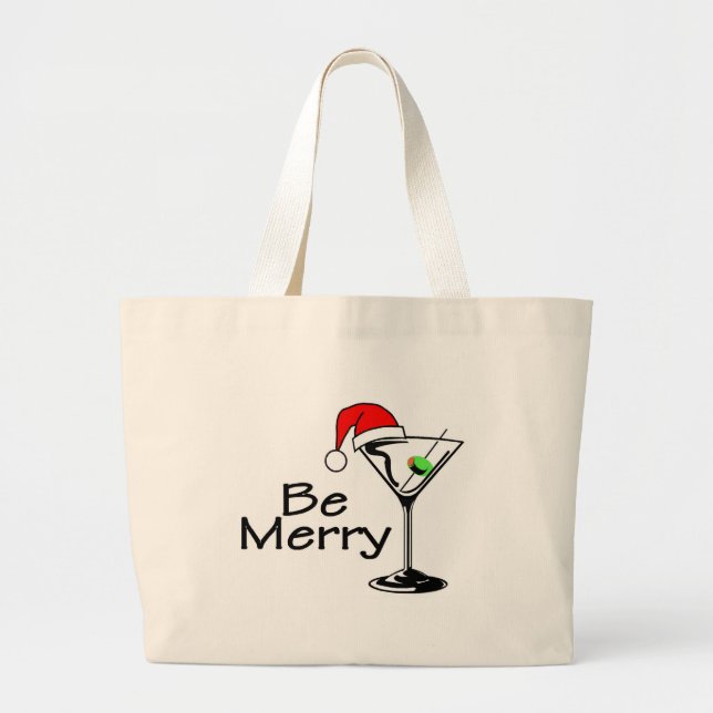 Var god jul Martini Jumbo Tygkasse (Framsidan)