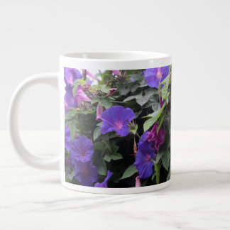 Vår God morgon Glories i Blue Jumbo Mugg