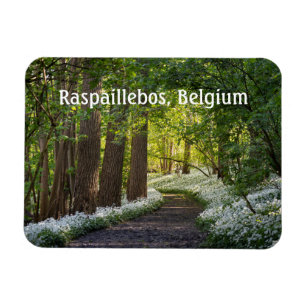 Vår God morgon i Raspaillebos, Belgien Magnet