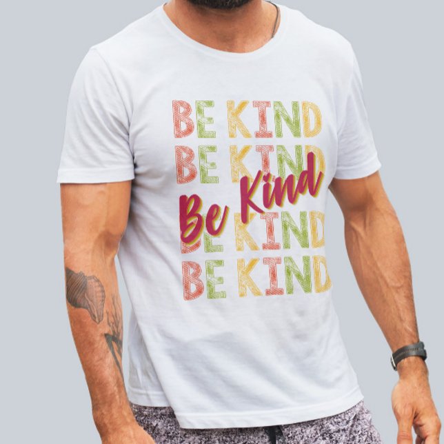 Var god och positiv T-shirt för citattecken (Skapare uppladdad)